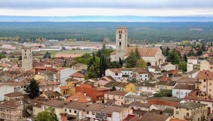 Vistas desde el Castillo de Cuéllar El viajero global