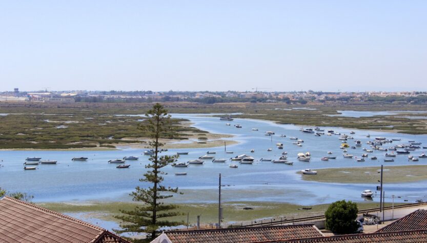 Parque Natural Ría Formosa desde Catedral de Faro Carmen R. Pinos desde el Castillo